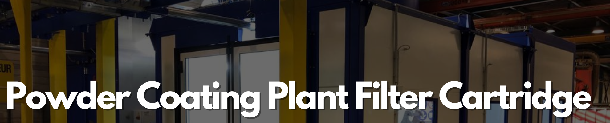 Powder Coating Plant Filter Cartridge - Indian Filters